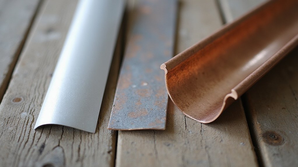 comparing gutter material options